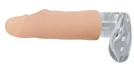 Насадка для збільшення пеніса (15,5см) Sex Aura Київ