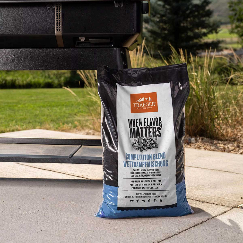 Пеллеты для гриля фирменная смесь Competition Blend 9кг 20л Traeger PEL417 Код: 014089 Ровно - изображение 3