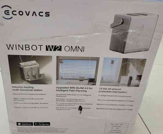 Робот- мойщик окон ECOVACS Winbot W2 Omni White. Киев