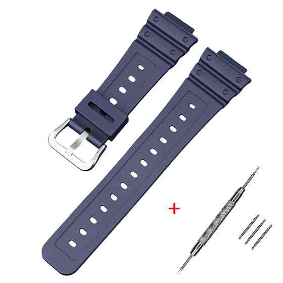 Ремешок для Casio G-Shock GA-2100/2110 Dark Blue SI SBR Киев