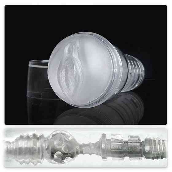 Мастурбатор-вагина Fleshlight Ice Lady Crystal, полупрозрачный материал и корпус Sex Aura Киев