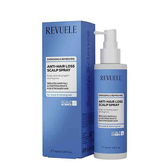 Спрей для кожи головы против выпадения волос Anti-hair loss Revuele 150 мл Киев