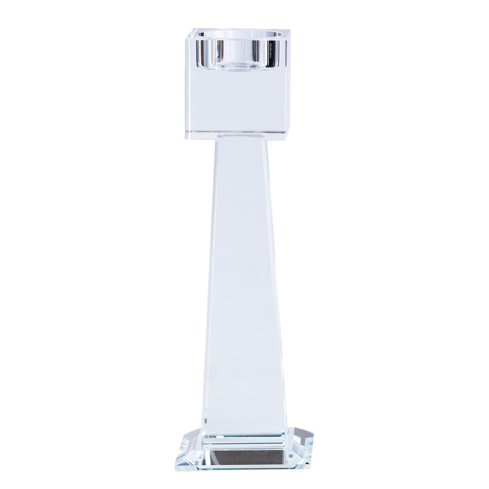 TS Kitchen Скляний підсвічник 20.5 (см) квадратний на 1 свічку HP36560S Киев - изображение 1