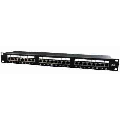 Патч-панель 19" 24xRJ-45 FTP cat.5е, 1U, тип 110 Cablexpert (NPP-C524-002) Вінниця