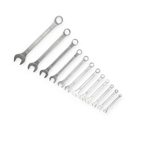 Набор ключей рожково-накидных 6-22 мм 12 шт (планшет) CrV Мукачево