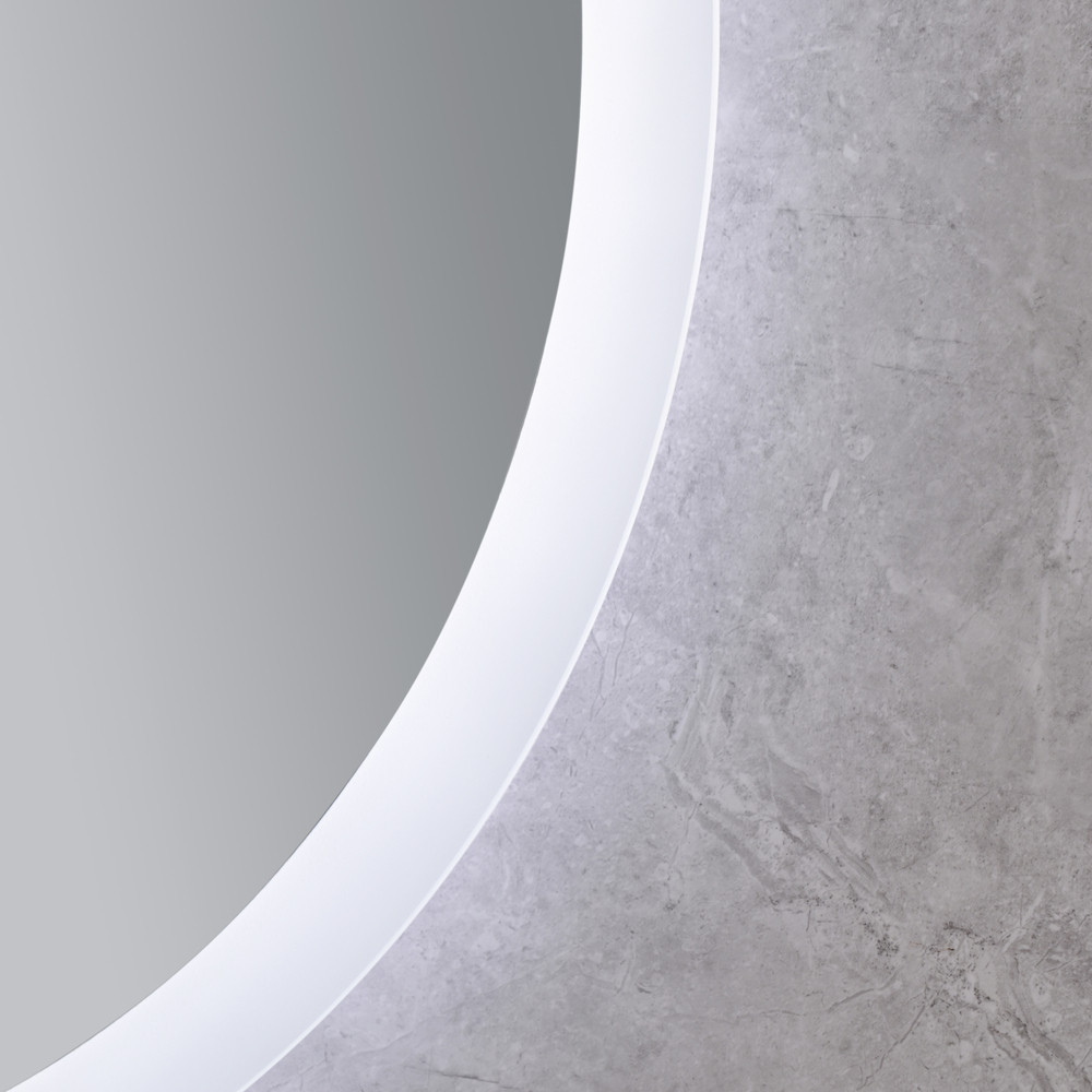 Дзеркало Mixxus PLAIN MC10-80 з Led Touch, Anti-fog, димером, регулятором яскравості, годинником (MI6932) Київ - фото 2