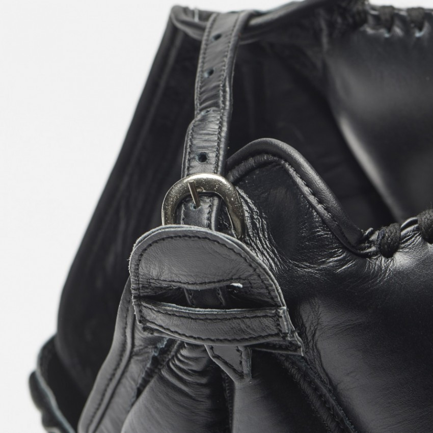 Боксерский шлем с бампером Leone Greatest Black L/XL профессиональная защита для бокса и ММА Киев - изображение 7