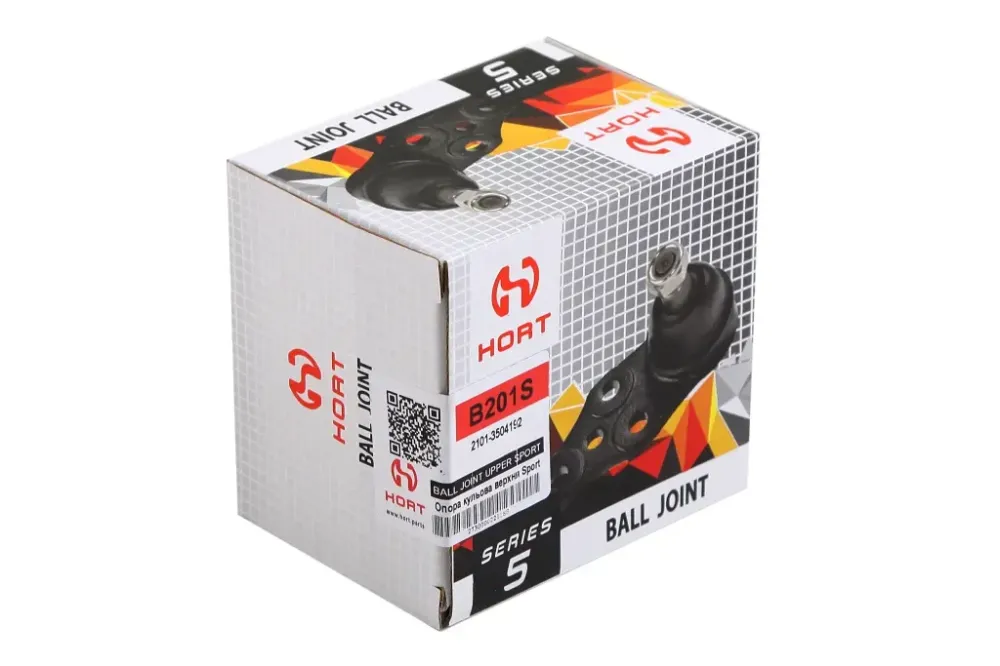 Шарова опора 2101 Hort Sport закатна верхня з кріпленням (пильовик під хомут) Вінниця - фото 4