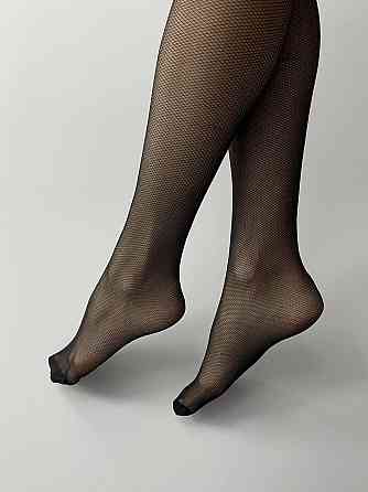 Колготки Santa Fishnet 20 den черные, сеточка Черновцы