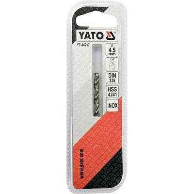 Сверло для металла HSS4241 4.5 мм YATO Харьков