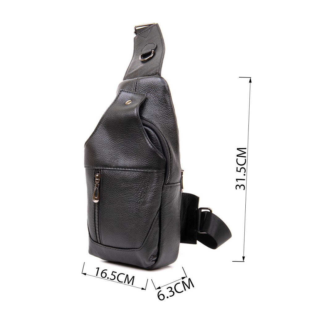 Сумка кросс боди Vintage 20403 Черная Киев - изображение 3