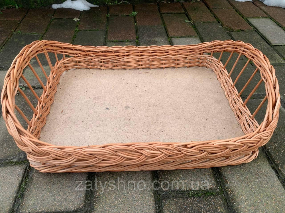 Таця плетена з лози Київ - фото 2