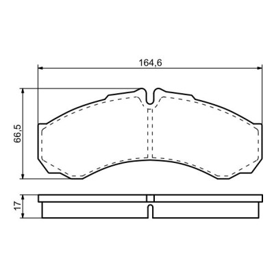 Тормозные колодки Bosch 0 986 424 833 Винница - изображение 7