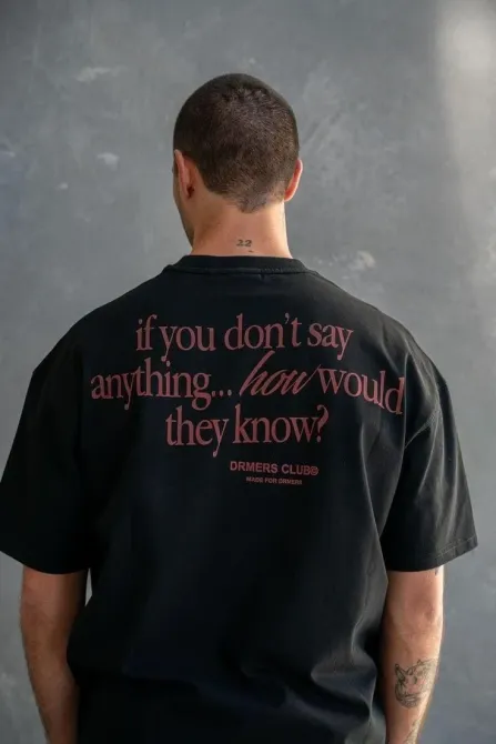 Футболка мужская с принтом  44 Черная 2634326159 Днепр - изображение 1