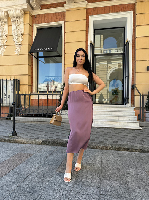 Жіноча шовкова спідниця Silk Київ - фото 10