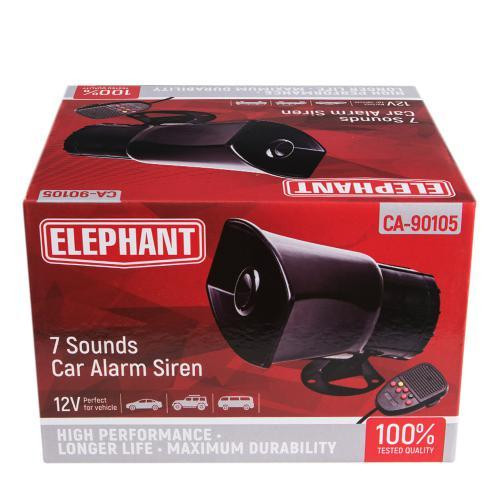 Сирена поліцейська CA-90105, 50W, 7 тонів, з мікрофоном Харків - фото 2