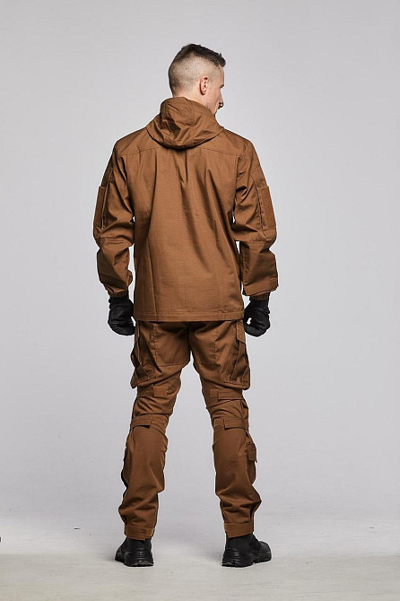 Військові чоловічі койот штани посилені з наколінниками, польові штани ріп стоп весна літо осінь для зсу Львів - фото 4