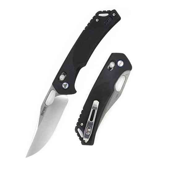 Нож складной SRM Retriever 9201, черный Киев