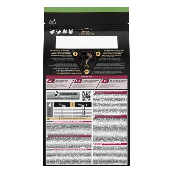 Сухой корм PRO PLAN Sterilised Adult 1+ Savoury Duo для взрослых стерилизованных кошек с уткой и печенью, 1.5 кг Киев - изображение 4