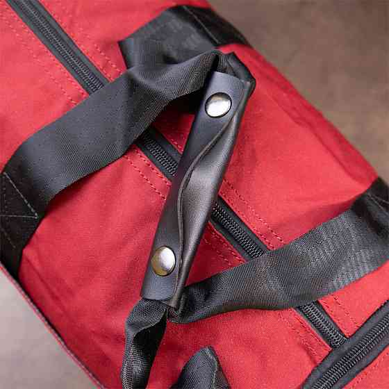 Спортивна сумка текстильна Vintage 20642 Малинова Київ