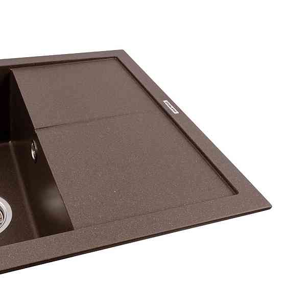 VALESO Гранітна кухонна мийка VALESO CALYPSO 7950 матова Темна Скеля Киев