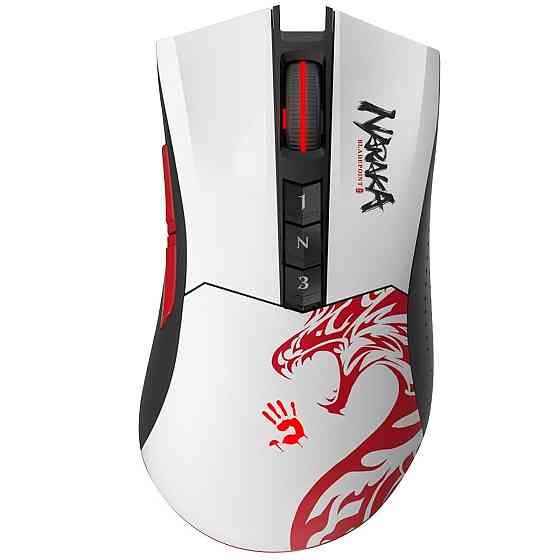 Миша бездротова A4Tech Bloody R90 Plus Narake ( Білий ) Харків