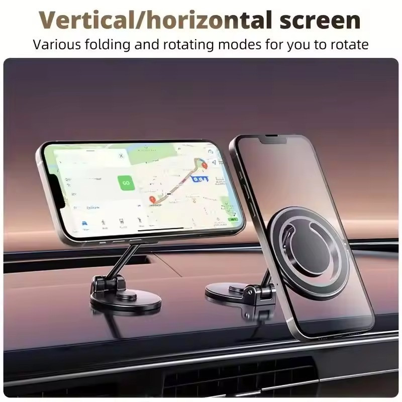 Тримач автомобільний, магнітний під телефон JKM01, чорний Кам'янець-Подільський - фото 2