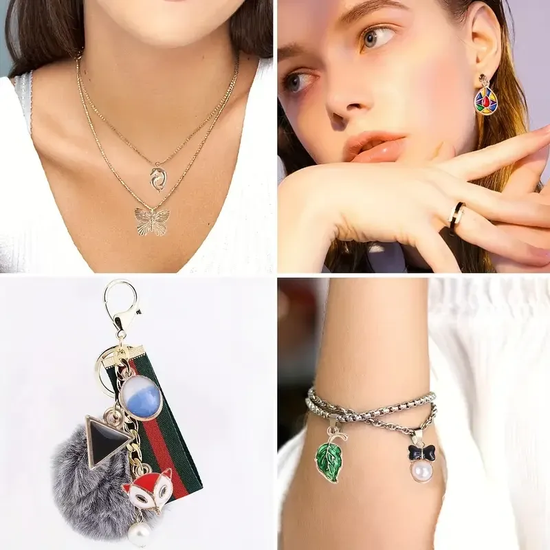 Набор эмалированных подвесок для рукоделия, 100 шт. Киев - изображение 6