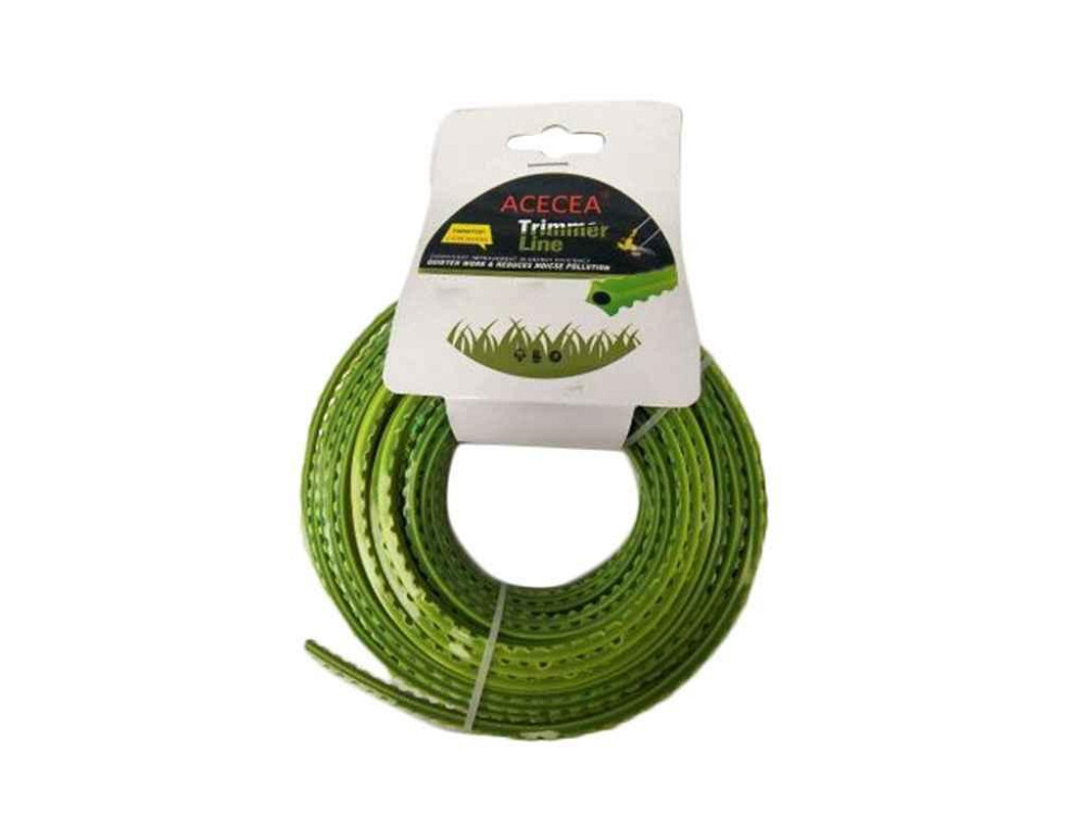 Ліска для підстригання трави Алігатор армована L=15м d=3,0мм ТМ Trimmer Line   Solmir Київ - фото 1