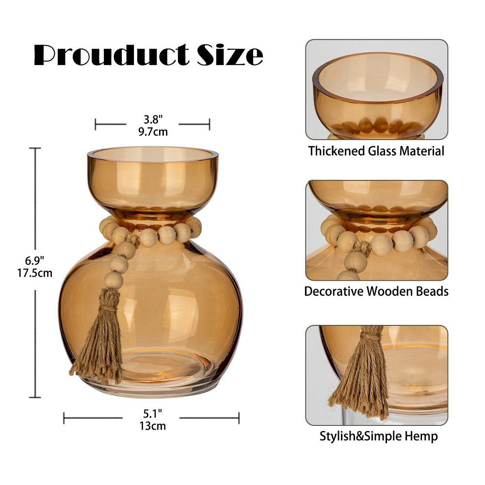 Скляна ваза для квітів Hollyone Луцьк - фото 3