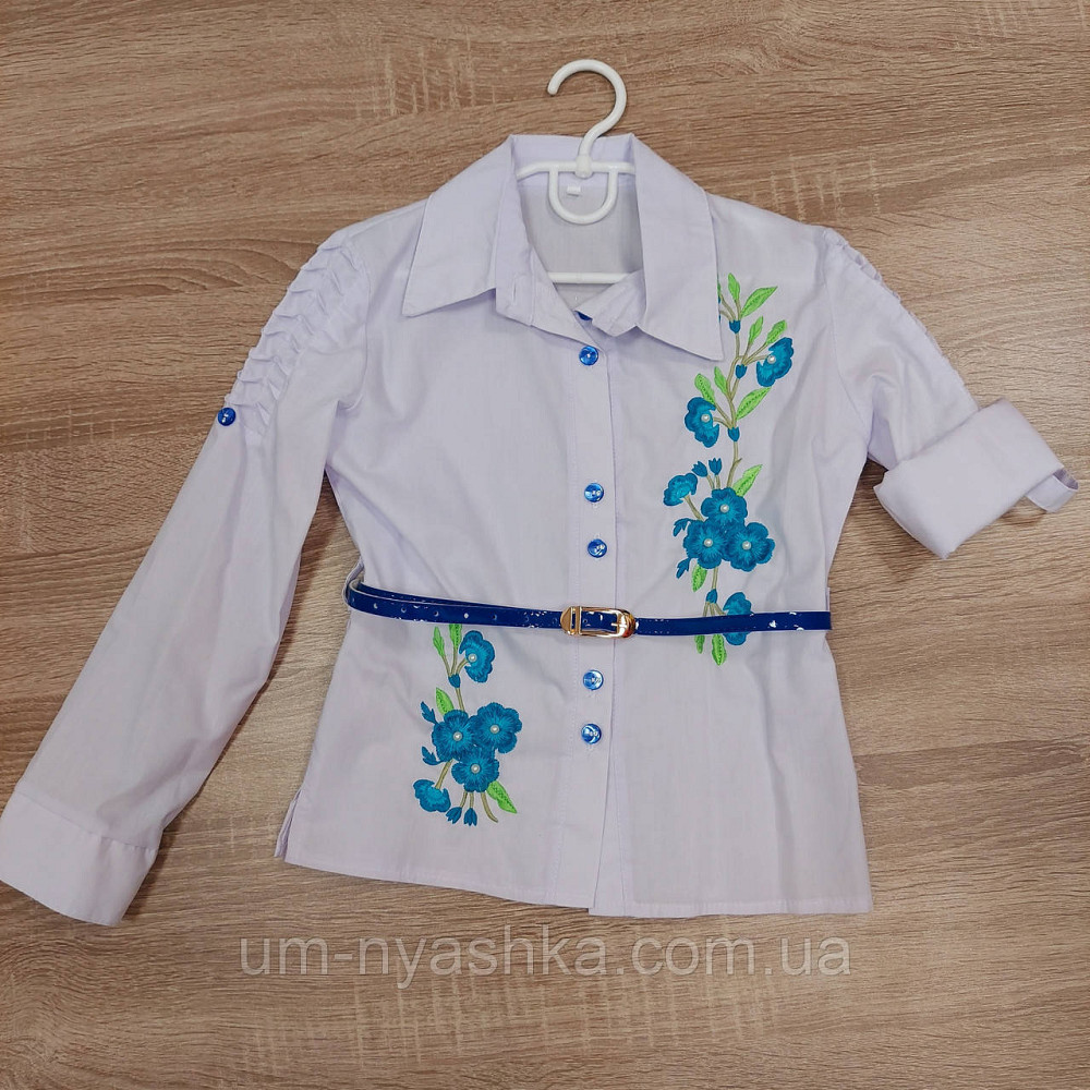 Шкільна сорочка з вишивкою 134-146 Кривий Ріг - фото 3