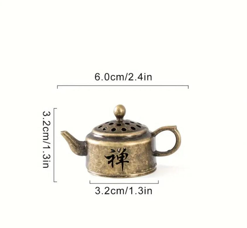 Винтажный металлический держатель для благовоний 