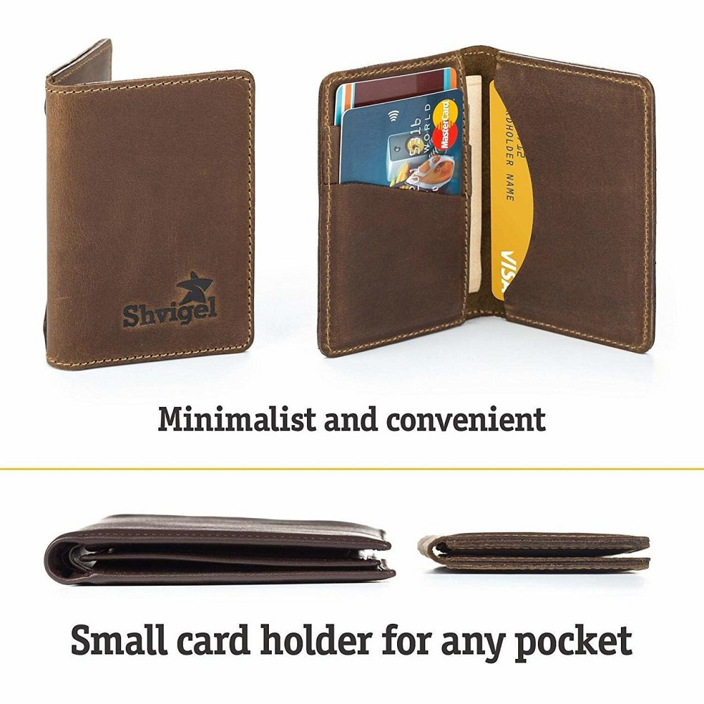 Кредитница SHVIGEL 16146 Коричневая Киев - изображение 9