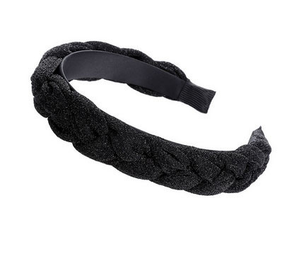 Обруч для волос коса черный Киев - изображение 2