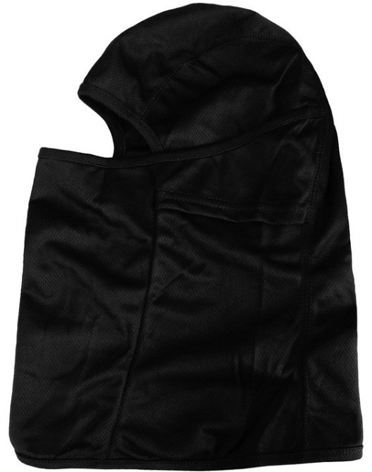 Універсальна Балаклава багатофункціональна термоактивна 1 отвір Mil-Tec від Sturm (12110102) Black Нововолинськ - фото 8