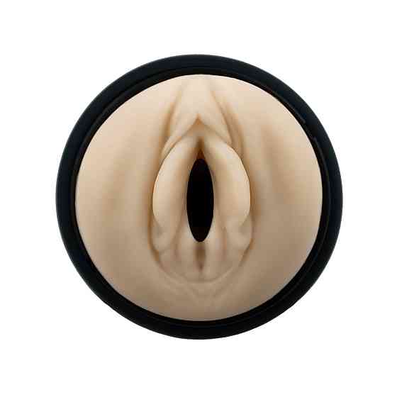 Мастурбатор вагина из киберкожи Adrien Lastic Siltex Ultra, бежевый в серой колбе Sex Aura Киев