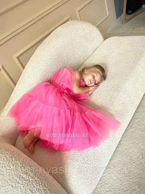 Дитяча рожева сукня Барбі 104-146 Кривий Ріг - фото 3