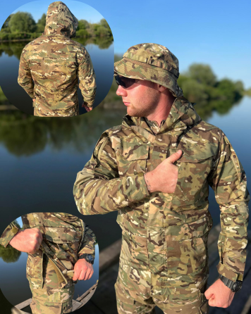 Военная весенняя куртка Multicam парка,демисезонная тактическая водонепроницаемая куртка Tactical Series Львов