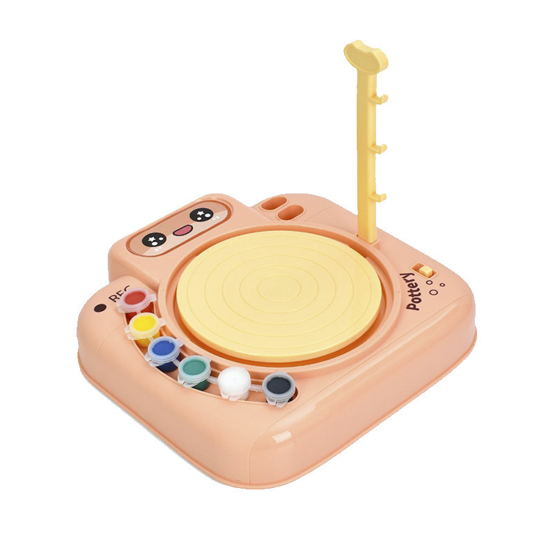 Набір для творчості Гончарний круг ZY113, 6 акрилових фарб для покриття Вінниця - фото 1