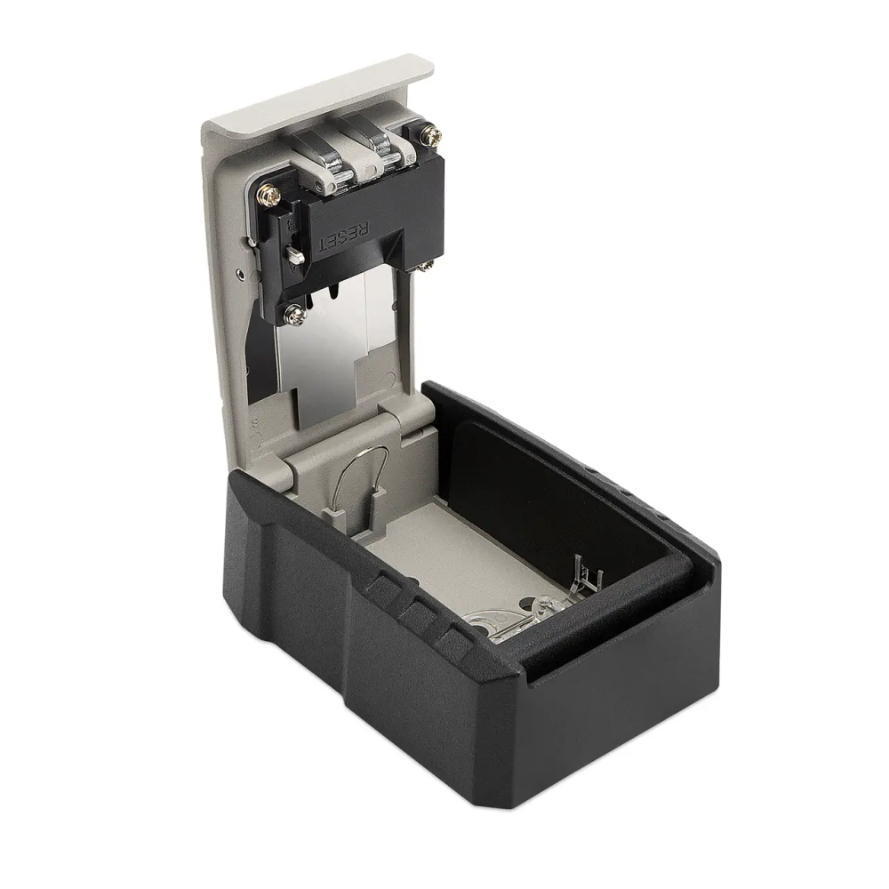 Наружный сейф с кодовым замком Optimus CH-817 (высота 120 мм) Серый Киев - изображение 3