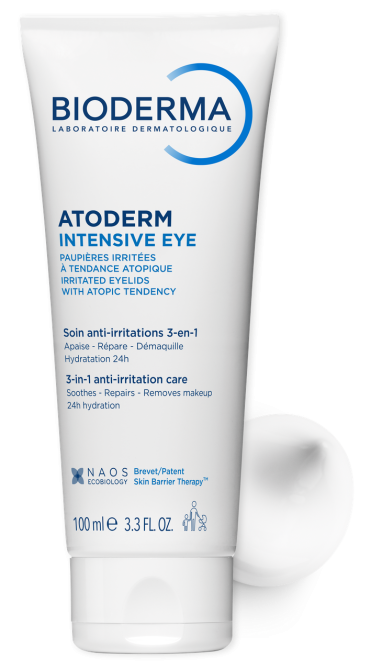 Біодерма Атодерм Інтенсив для сухої шкіри навколо очей Bioderma Atoderm Intensive Eye 3 in 1 100 мл Дніпро - фото 2