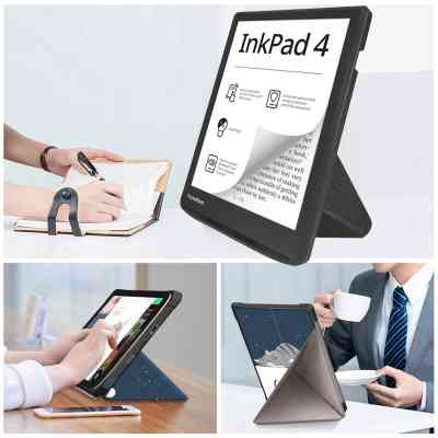 Чехол для электронной книги BeCover Ultra Slim Origami PocketBook 743G InkPad 4/InkPad Color 2/InkPad Color 3 (7.8") Good Night (713088) Винница