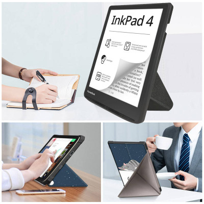 Чохол до електронної книги BeCover Ultra Slim Origami PocketBook 743G InkPad 4/InkPad Color 2/InkPad Color 3 (7.8&quot;) Good Night (713088) Вінниця - фото 3