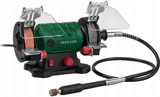 Точильно шлифовальный станок 3в1 с гибким валом 1 метр Parkside (PDFW 120 B3) Нововолынск