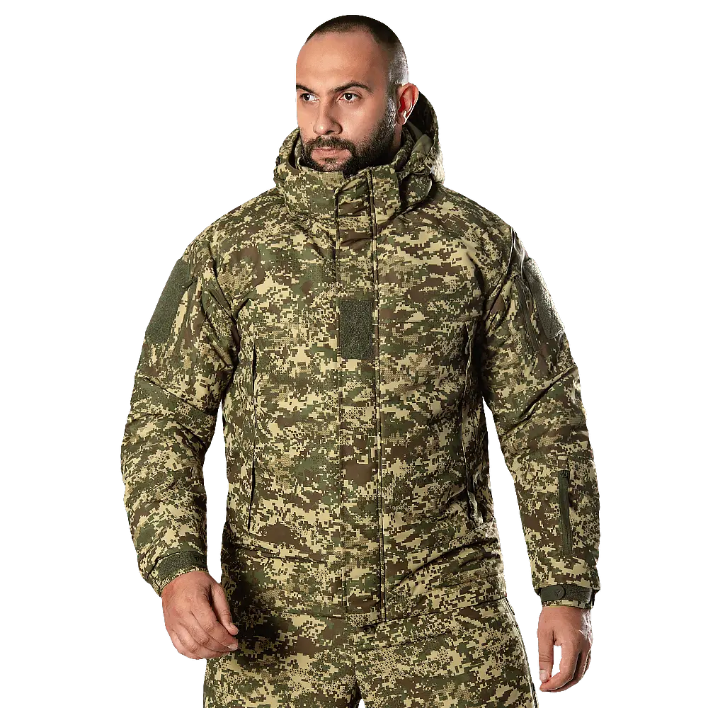 Тактична чоловіча зимова куртка Defender 7 level (Хижак) 2XL Вінниця - фото 2