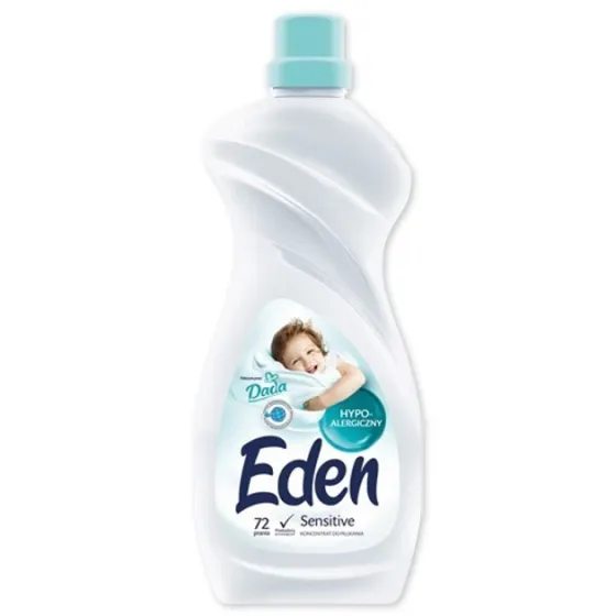 Гіпоалергенний кондиціонер ополіскувач для дитячої білизни Eden Sensitive Delicate 1,8 л 72 прання Харків