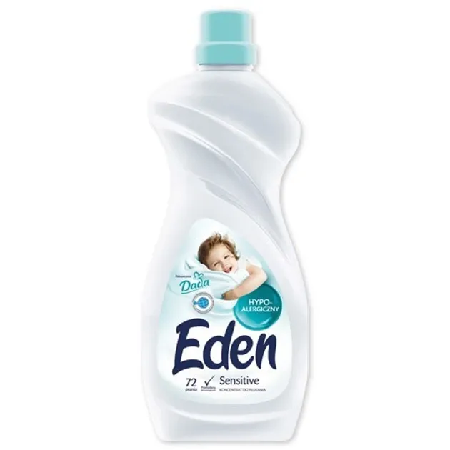 Гіпоалергенний кондиціонер ополіскувач для дитячої білизни Eden Sensitive Delicate 1,8 л 72 прання Харків - фото 2