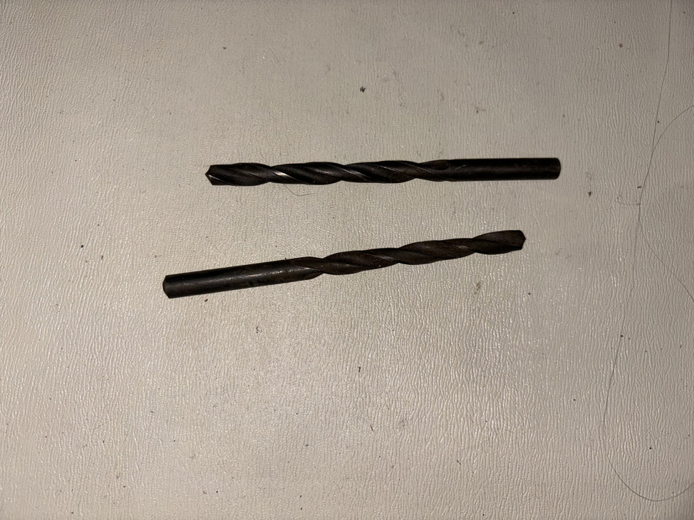 Сверло с цилиндрическим хвостовиком 7.0 мм. Р6М5. СССР. Харьков - изображение 1