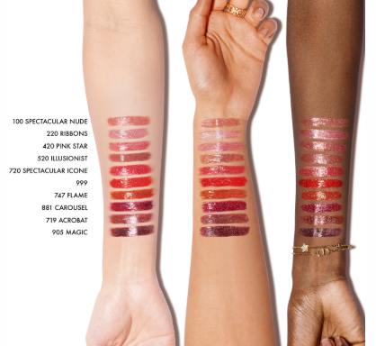 Рідка помада Dior Rouge Dior Forever Liquid Sequin — з гліттерним фінішем, стійка,  100 Spectacular Nude, оригінал Слов'янськ - фото 2