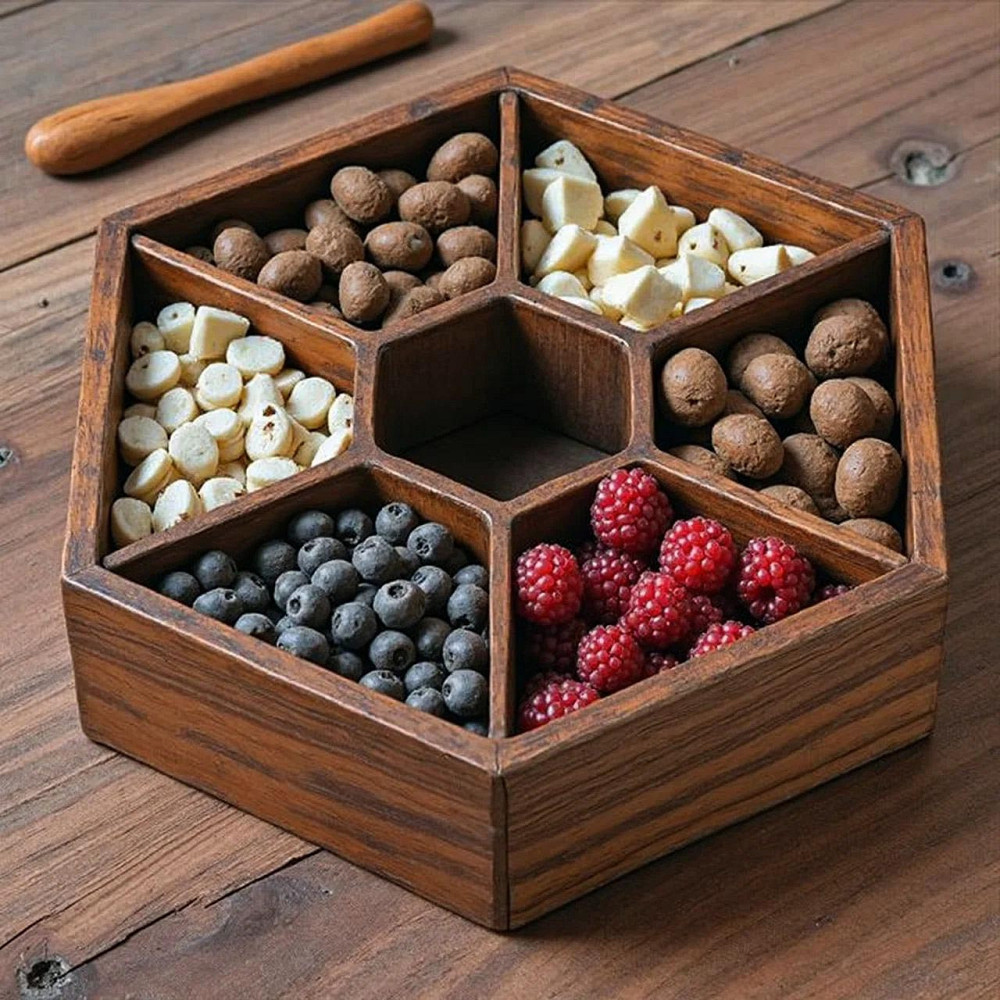 Менажница деревянная 